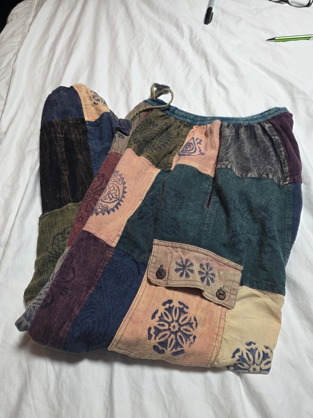 Patchwork Pants - Picture 3 of 4